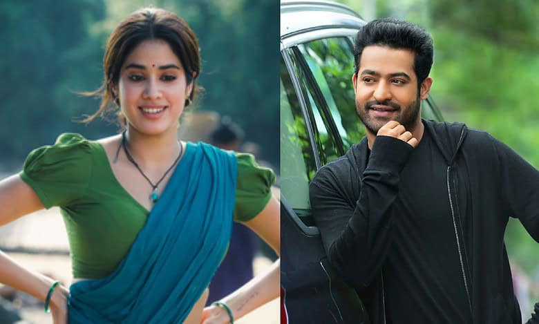 Jr NTR, Janhvi Kapoor shoot for new song from ‘Devara’ in Hyderabad