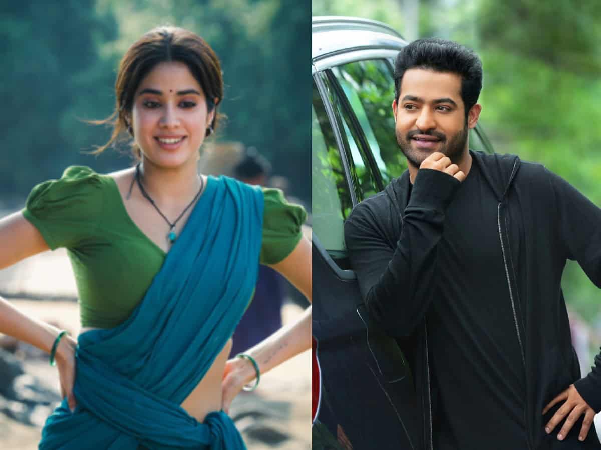 Jr NTR, Janhvi Kapoor shoot for new song from ‘Devara’ in Hyderabad