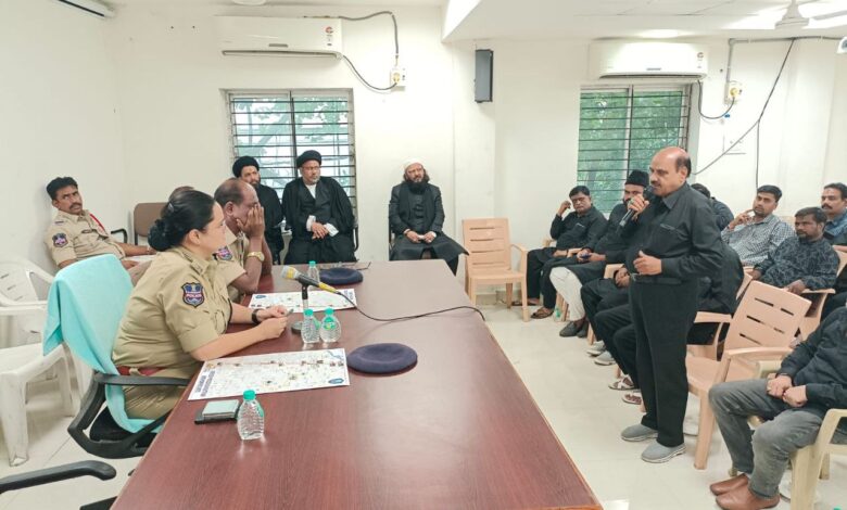 Hyderabad police meets with Shia elders for Arbaeen arrangements