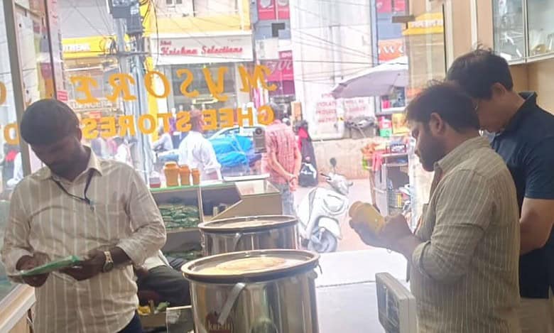 Food safety team raids dairy stores in Hyderabad