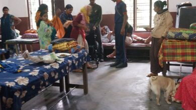 relief camp in Kerala