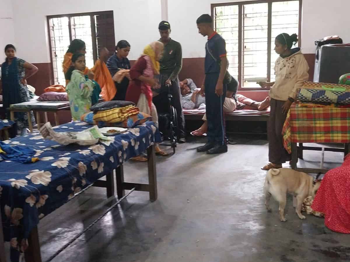 relief camp in Kerala