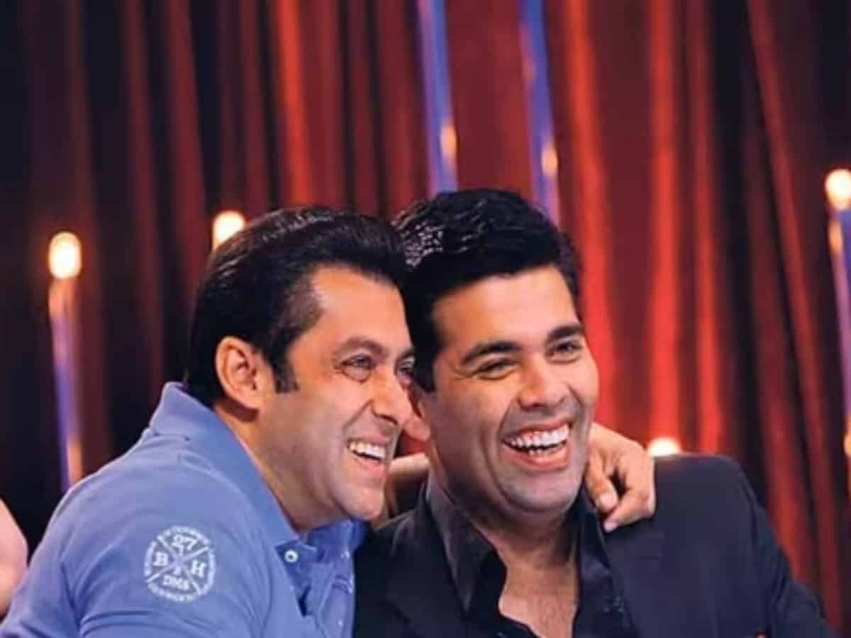 When Karan Johar made Salman Khan blush