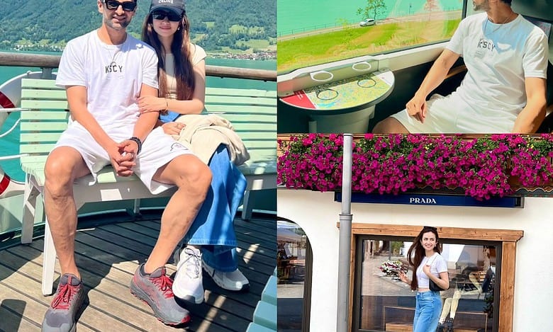 Trending pics: Shoaib Malik, Sana Javed's romantic Swiss holiday