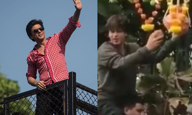 Shah Rukh Khan's Krishna Janmashtami celebration video goes viral