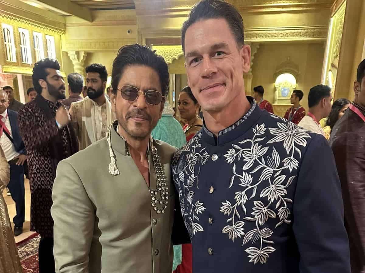 John Cena recalls his starstruck, emotional meeting with SRK