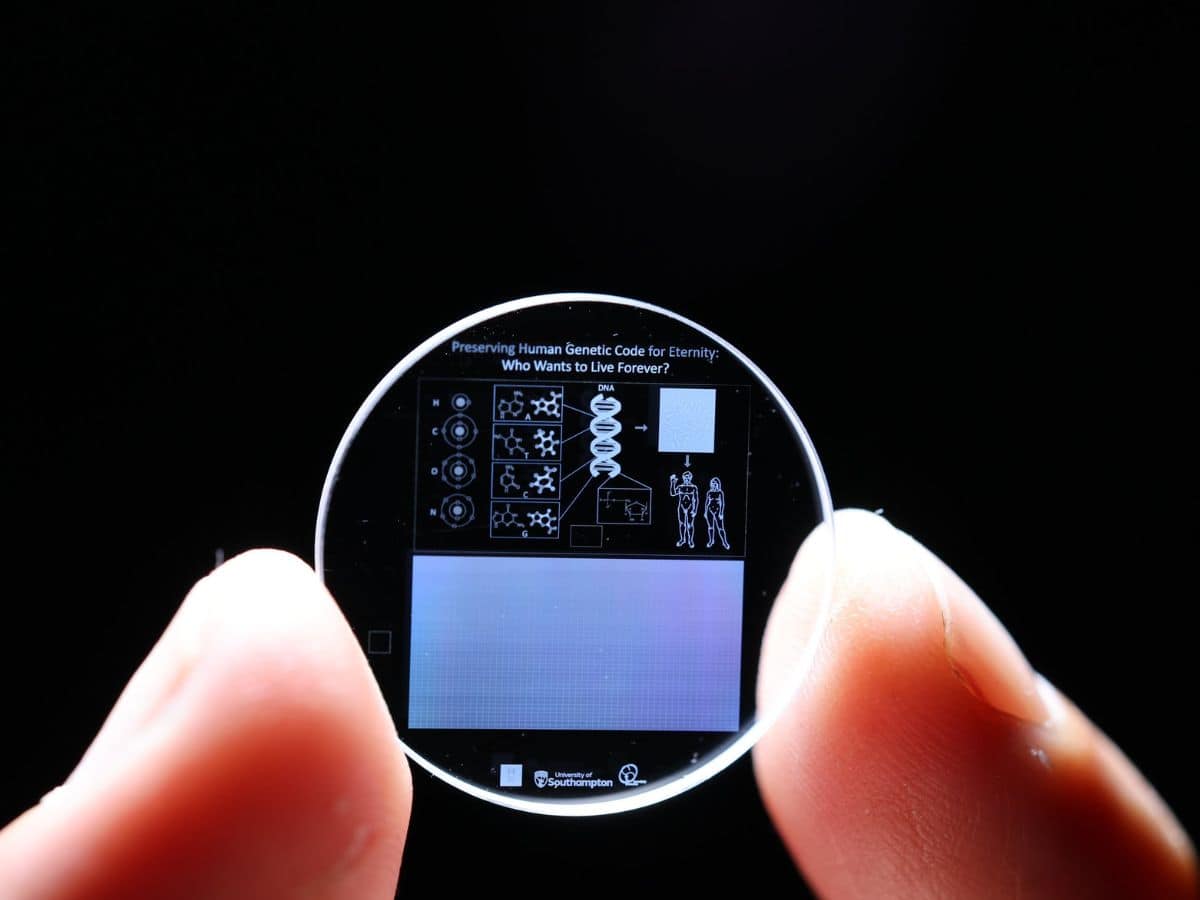 5D everlasting memory crystal