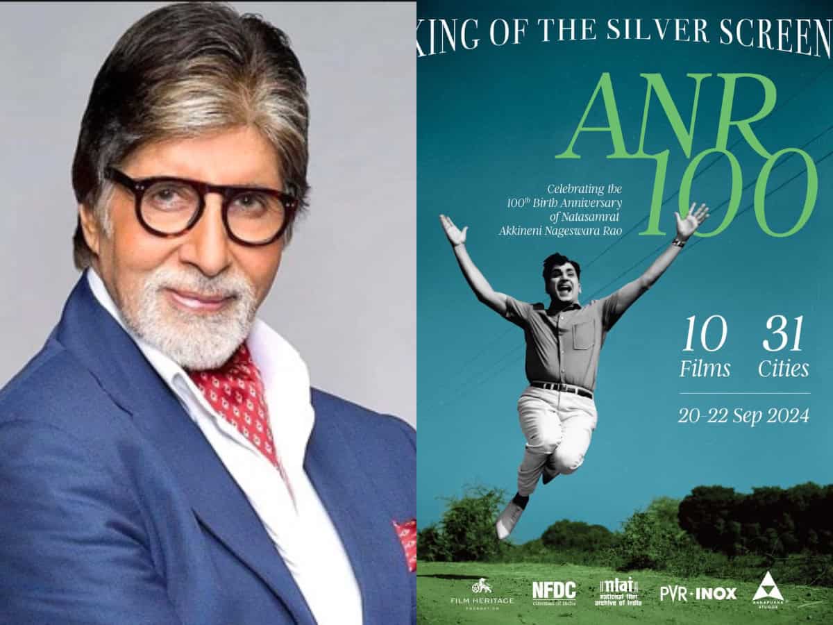 Big B chuffed with cinema retrospective on Akkineni Nageswara Rao
