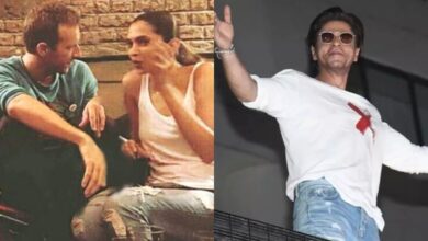 Viral pic: Coldplay's Christ Martin, Deepika Padukone at SRK's house