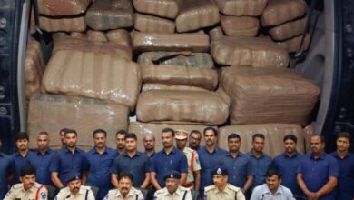 Cyberabad police bust ganja smugglers at ORR