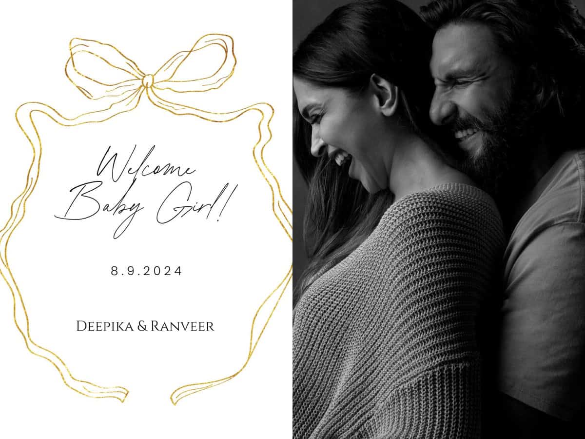 Deepika Padukone, Ranveer Singh officially announce arrival of their baby girl