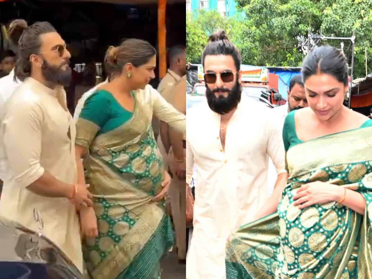 Deepika, Ranveer visit Siddhivinayak temple ahead of baby's arrival