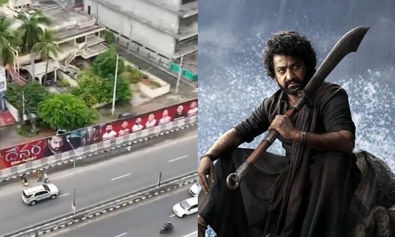 Devara: Jr NTR fans come up with world's biggest movie banner