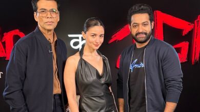 Trending: Karan Johar, Alia Bhatt and Jr NTR in one golden frame