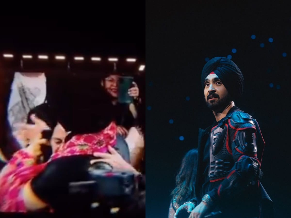 Diljit Dosanjh reveals family during his Manchester concert