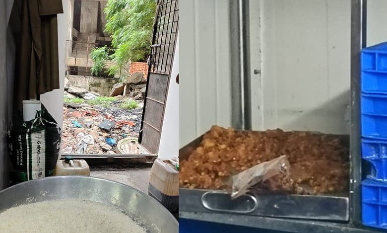 Food safety dept raids restaurant, hypermarket in Dilsukhnagar