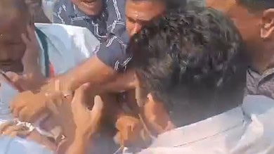 Telangana Congress storms BRS Bhavan over 'offensive posts' on Konda Surekha
