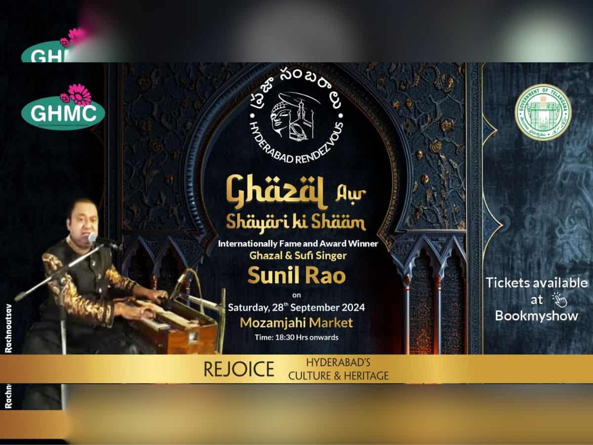 Hyderabad: Ghazal, shayari night at Moazzam Jahi market on Sep 28