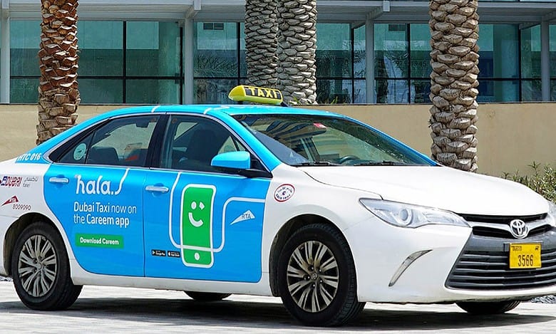 Now, book Hala Taxi through WhatsApp in Dubai