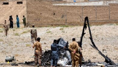 Helicopter crash In Pakistan