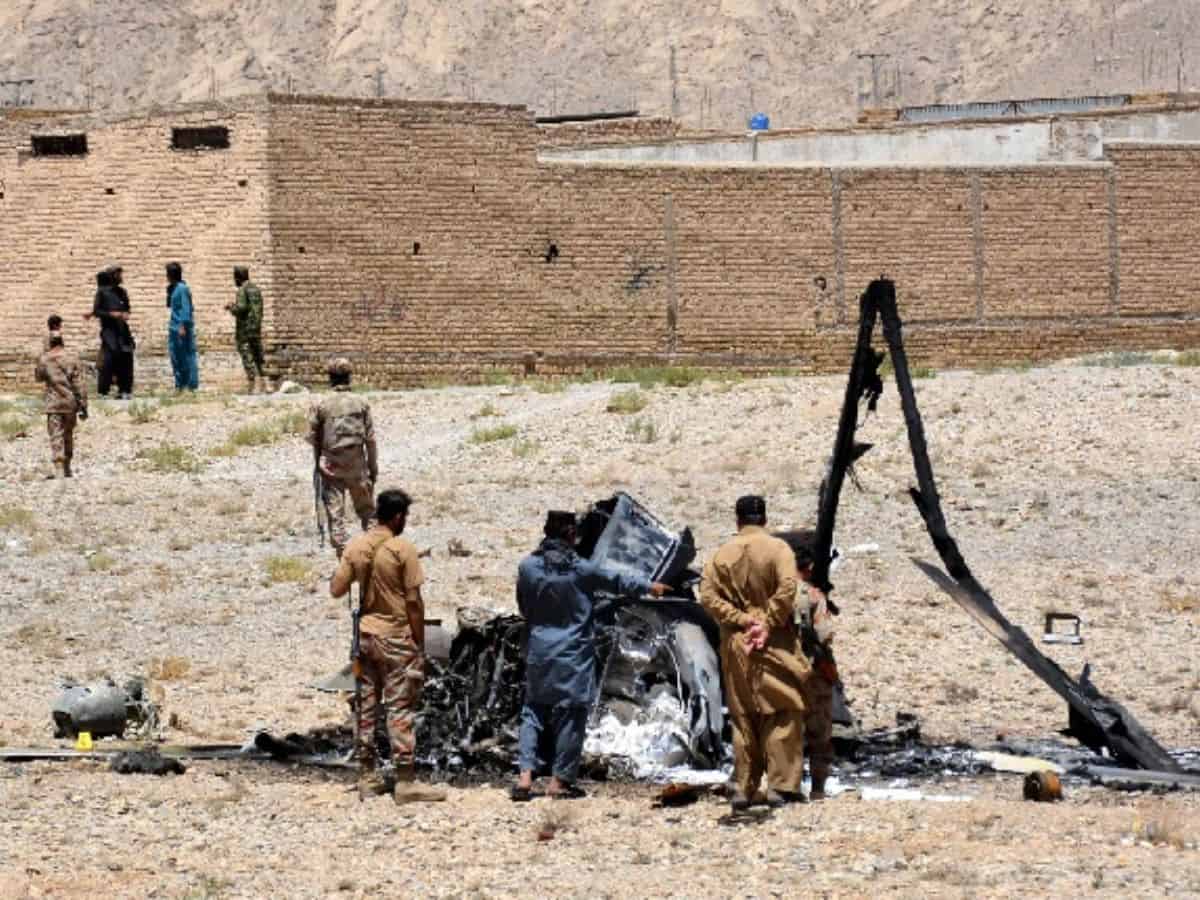 Helicopter crash In Pakistan