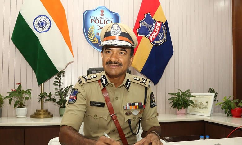 CV Anand takes charge as Hyderabad police commissioner