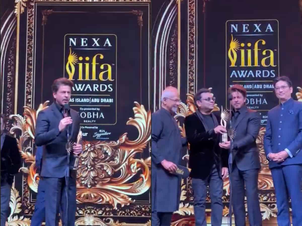 Shah Rukh Khan wins IIFA 2024 'Best Actor' award for his performance in 'Jawan'