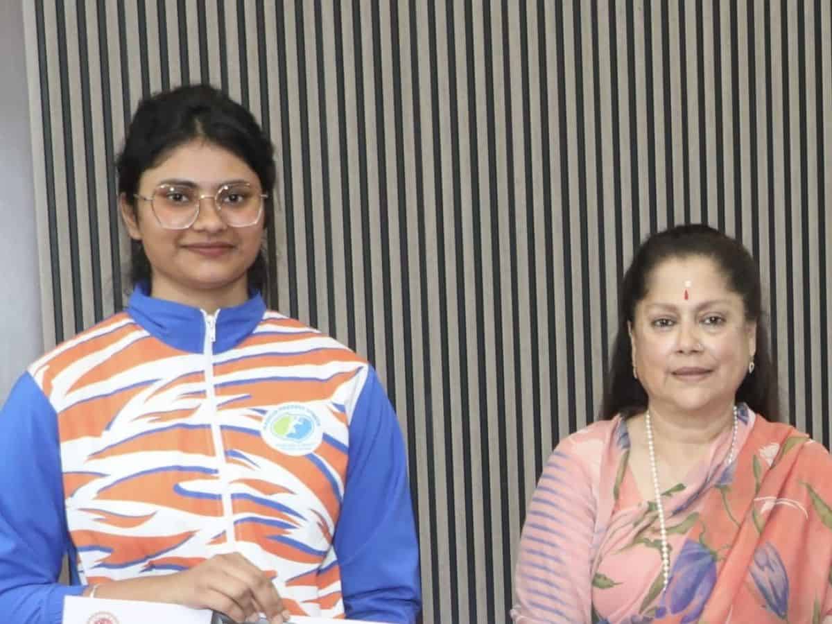 Indian Pistol shooter Rubina Francis