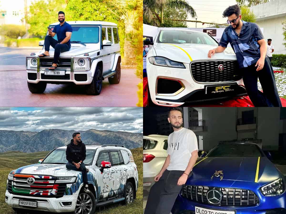 Inside the lavish car collections of India’s YouTube celebrities