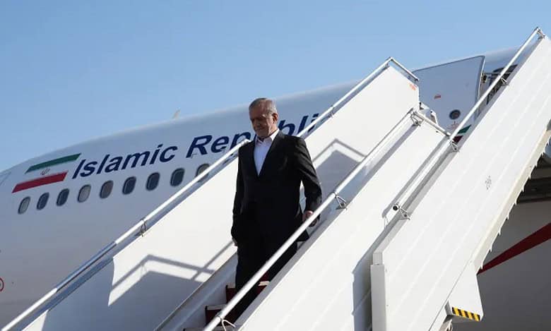 Iranian President Pezeshkian visits Iraq on first foreign trip