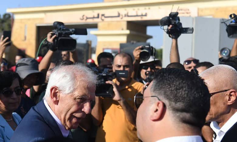 EU's Borrell visits Rafah crossing, urges political solution for Gaza conflict