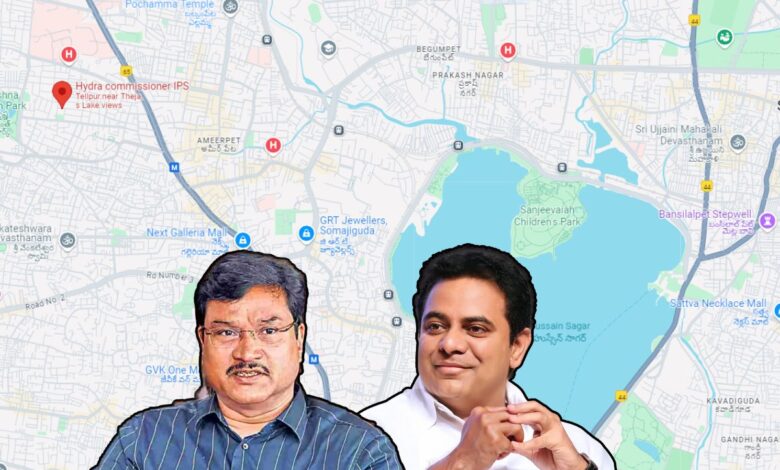 Demolish HYDRA chief's office first: KTR on Hyderabad lakes rejuvenation
