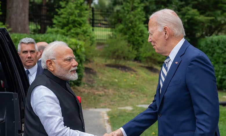 PM modi with Biden