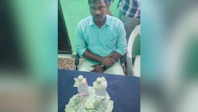 Panchayath Secretary arrested for bribery in Nizamabad
