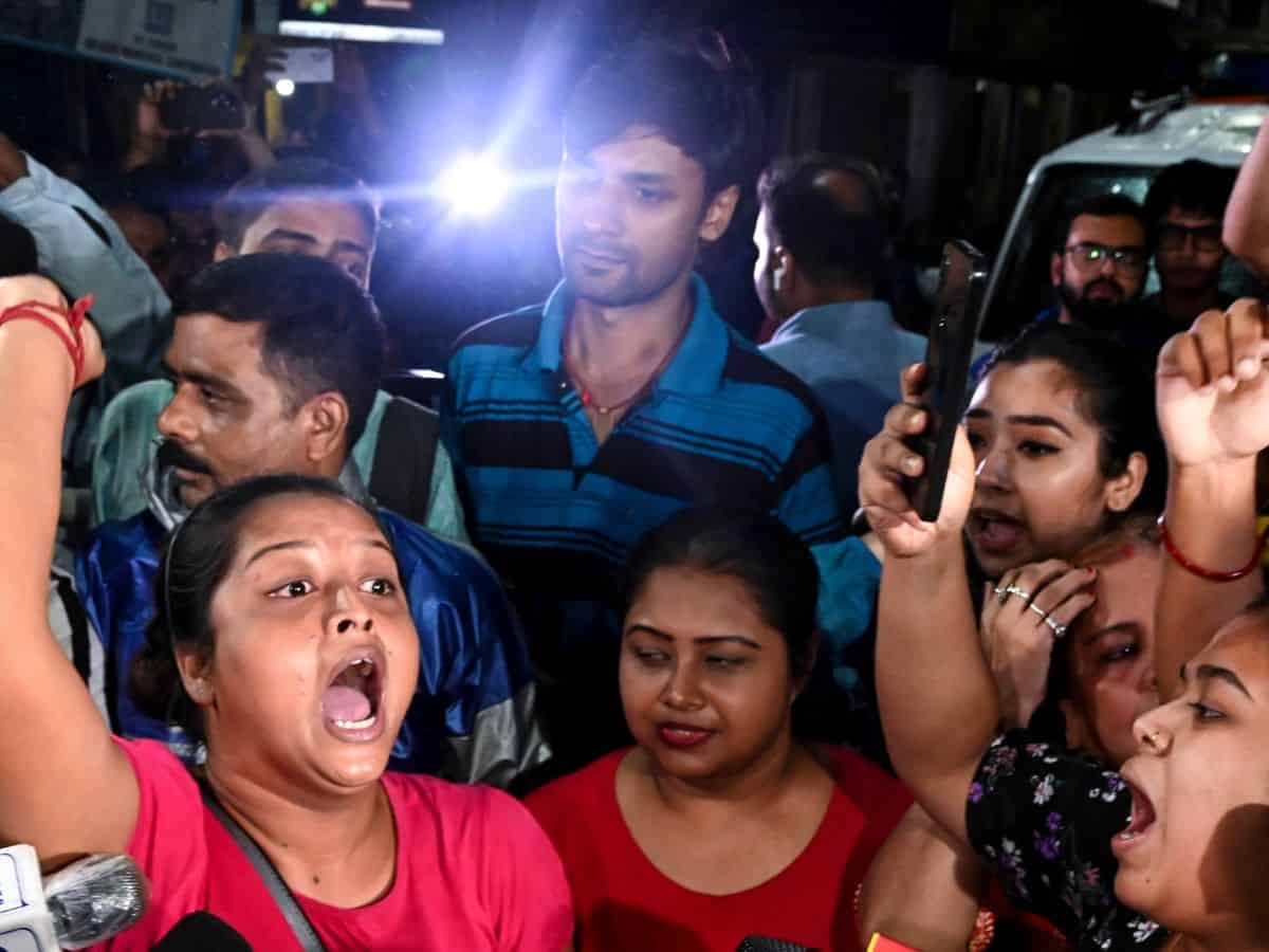 RG Kar Protest day 2: Doctors fast-unto-death