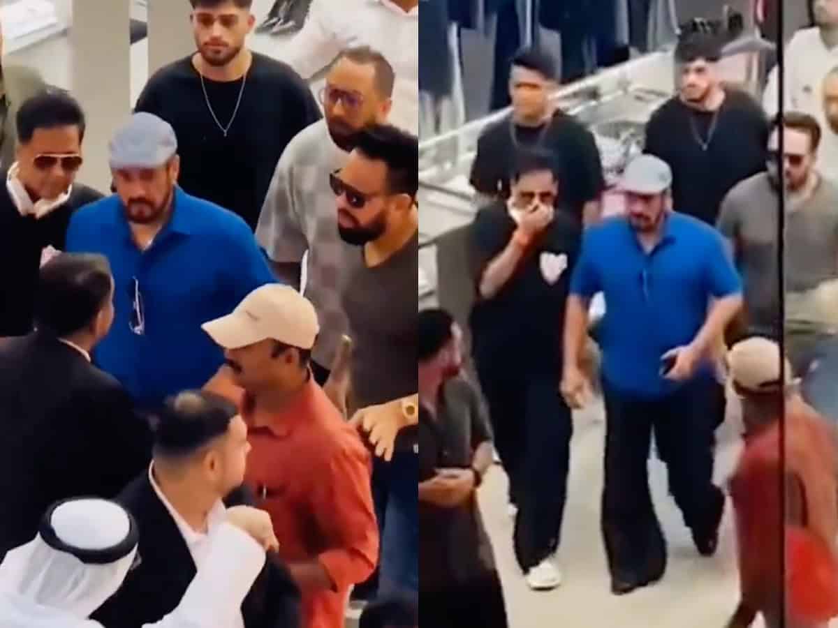 Salman Khan strolls through Dubai mall, fans thrilled to catch glimpse 