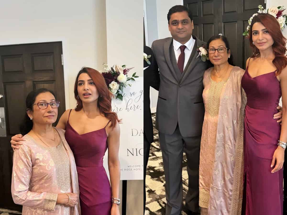 Samantha Ruth Prabhu slays the wedding game at Geneva