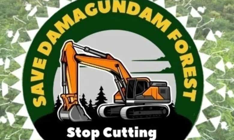 Environmental activists to hold protest at Dharna Chowk at 11 am on Sunday against felling of 12 lakh trees in Damagundam forest of Vikarabad district.