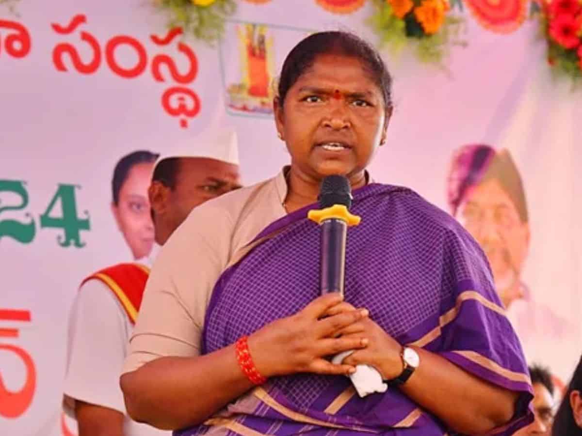 Women and child welfare minister Seethakka criticises BRs working president KTR and MLA Harish Rao on their criticism of Congress on Musi Riverfront Development.
