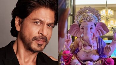 Shah Rukh Khan welcomes Ganpati Bappa at Mannat, sends heartfelt wishes to fans