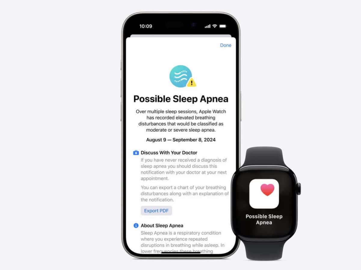 Sleep apnoea tool arrives on Apple Watch, hearing health on AirPods Pro 2