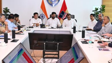 Telangana CM held high-level meeting for flood relief