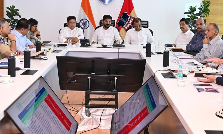 Telangana CM held high-level meeting for flood relief
