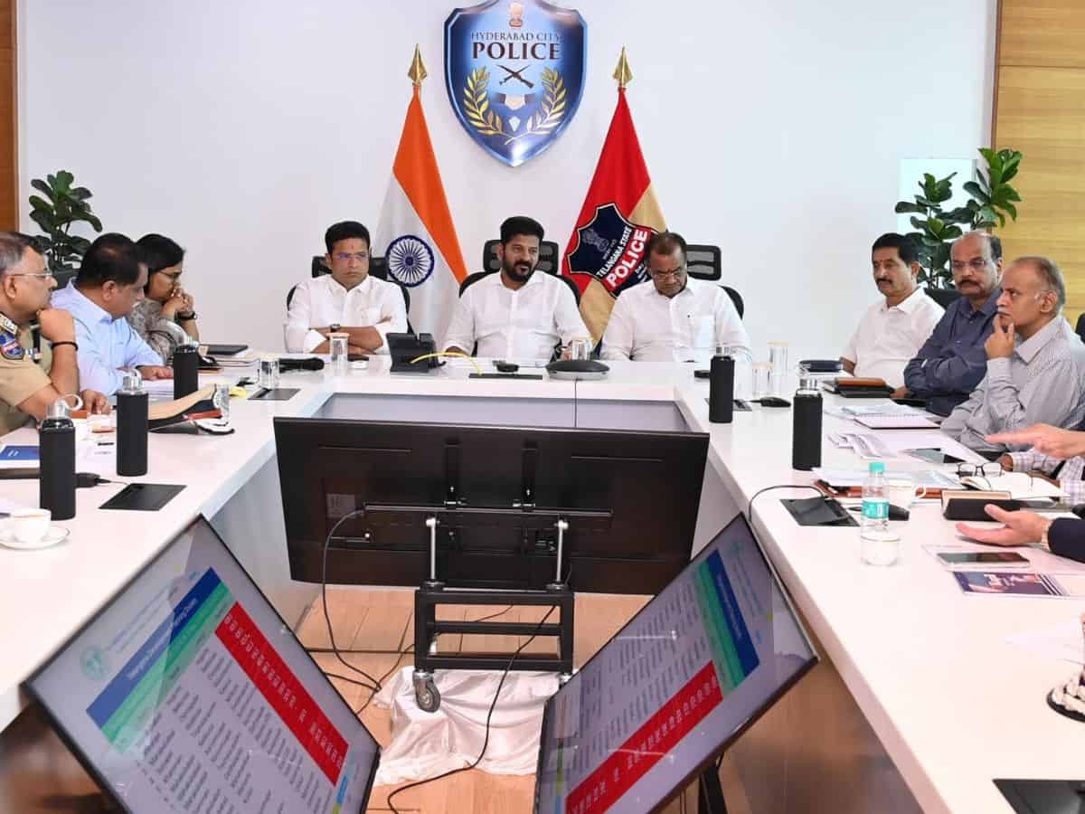 Telangana CM held high-level meeting for flood relief