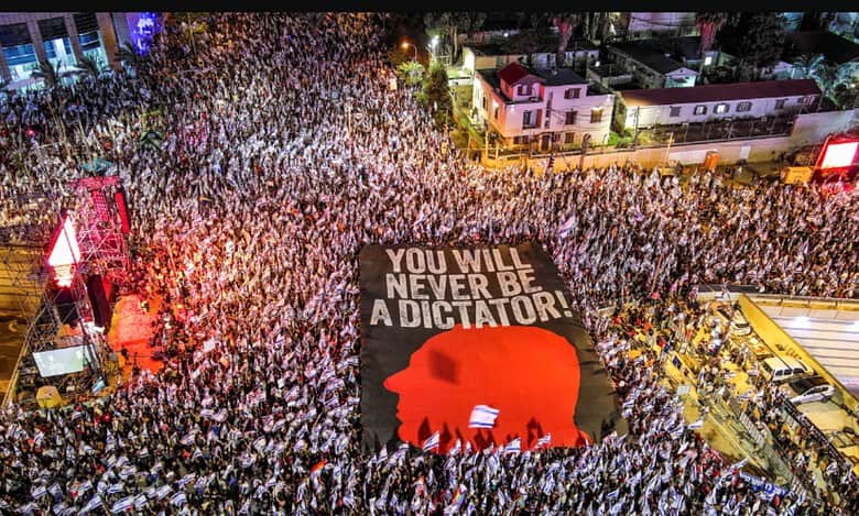 Massive Israeli protest demands Netanyahu’s resignation, ceasefire with Hamas