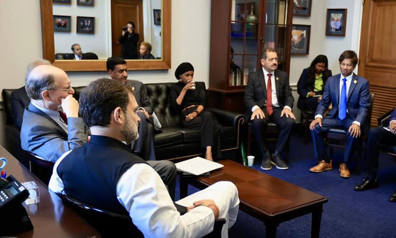 Rahul Gandhi’s US visit sparks BJP-Congress clash