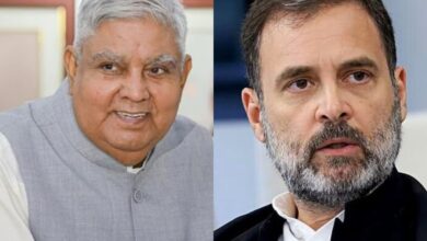 Dhankhar slams Rahul Gandhi for remarks in US