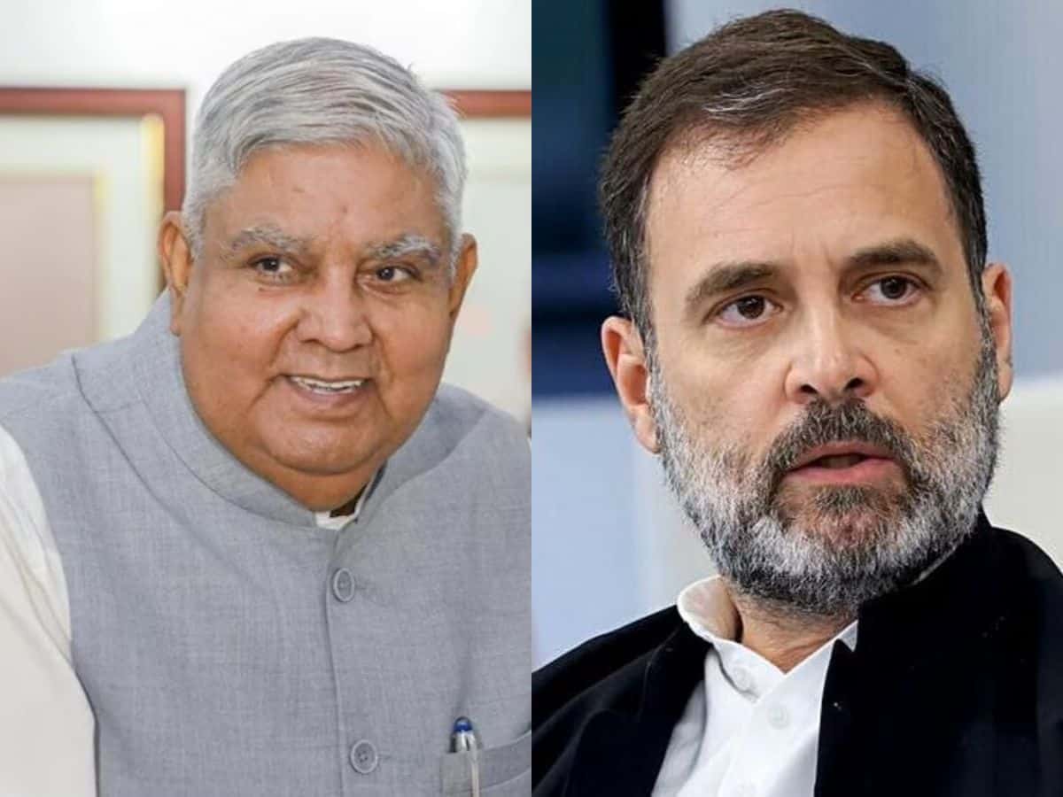 Dhankhar slams Rahul Gandhi for remarks in US