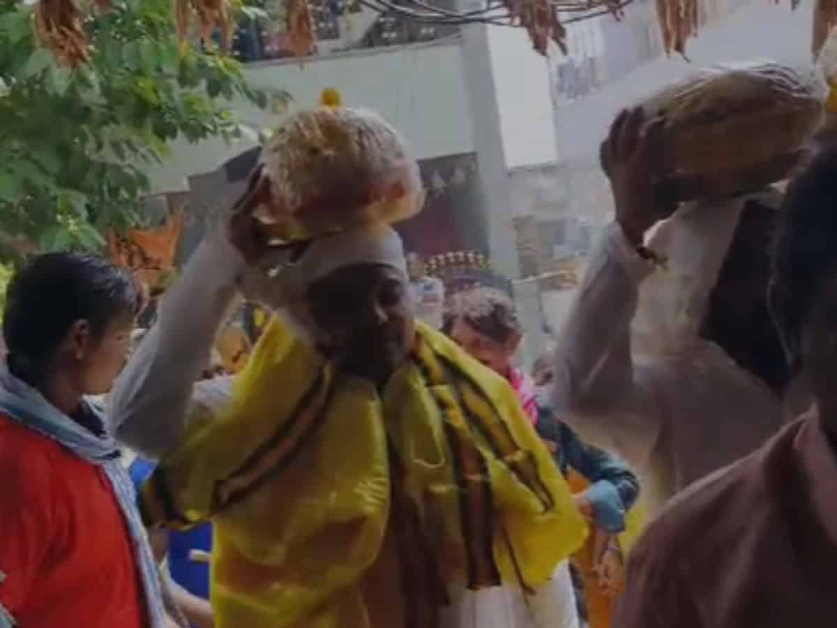 Ganesh laddu auction in Telangana