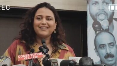 Watch: Actor Swara Bhaskar fierey speech on failing judicial system